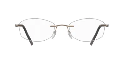 Silhouette The Dawn Demo Senza Montatura 5573/fd 6040 Occhiali Da Vista Grigi Per Donna (solo Montatura) In Pattern