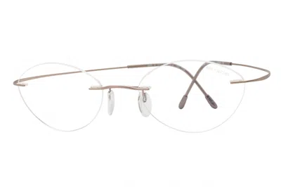 Silhouette Titanminimalartthemustcollection6683 Eyeglasses In Gold