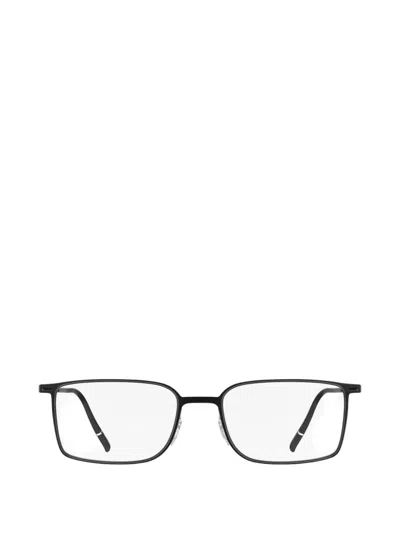 Silhouette Urban Lite Rectangle-frame Glasses In Black
