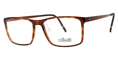 Silhouette Vivid Sky 2956/75 6232 Occhiali Da Vista Per Uomo (solo Montatura)
