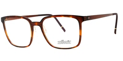 Silhouette Vivid Sky 2957/75 6232 Occhiali Da Vista Per Uomo (solo Montatura)
