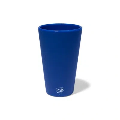 Silipint Silicone 16 oz Classic Color Pint Glass In Blue