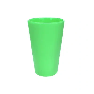 Silipint Silicone 16 oz Glow In The Dark Pint Glass In Green