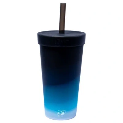Silipint Silicone 22oz Straw Tumbler Moon Beam Reusable Unbreakable Cup