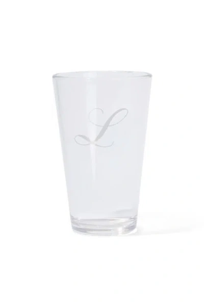 Silipint Silicone Crystal Clear Pint Glass In Animal Print