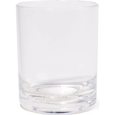 Silipint Silicone Crystal Clear Rocks Glass In Plain