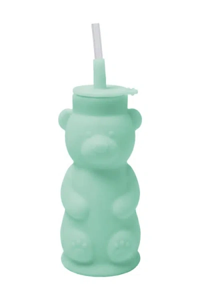 Silipint Silicone Honey Bear Training Cup In Green
