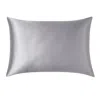 Silk And Bears Silver Grey Mulberry Silk Pillowcase – Pure Silk, Envelope Style In Gray