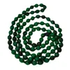 Silk And Bears Women's Emerald Green Silk Bead Necklace – Hand-wrapped & Knotted In Green