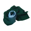 Silk And Bears Women's Green Emerald Horizon Ombre Silk Shawl – Hand-dyed Mulberry Silk Wrap In Green