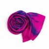 Silk And Bears Women's Pink / Purple Fuchsia & Violet Blue Brushstroke Silk Habotai Scarf – Hand-dyed  Mulberry Sil In Multi