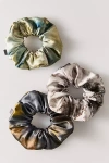 Silk & Willow Restorative Hair Scrunchie Set In Multi