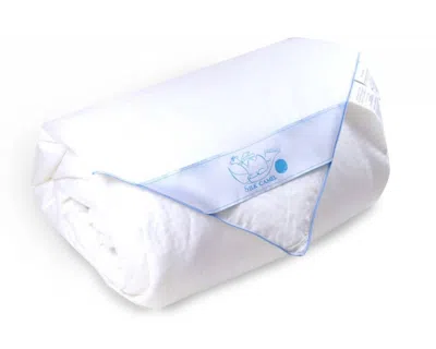 Silk Camel Luxury Allergy-free Summer Comforter In Cream In White
