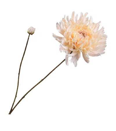 Silk-ka Artificial Chrysanthemum Flower In Neutral