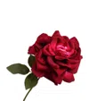 Silk-ka Artificial Rose Flower In Red