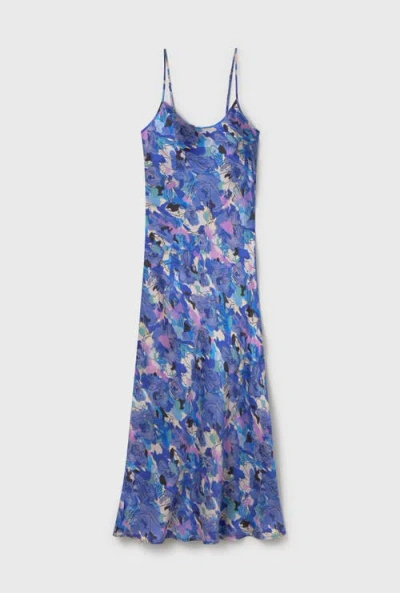 Silk Laundry 1996 Dress In Blue