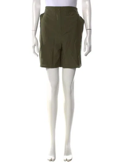 Pre-owned Silk Laundry Knee-length Shorts In Green