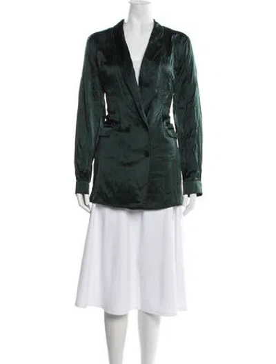Pre-owned Silk Laundry Silk Pajamas In Green