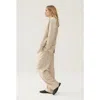 Silk Laundry Twill Miami Blazer Hazelnut In Hazelnut