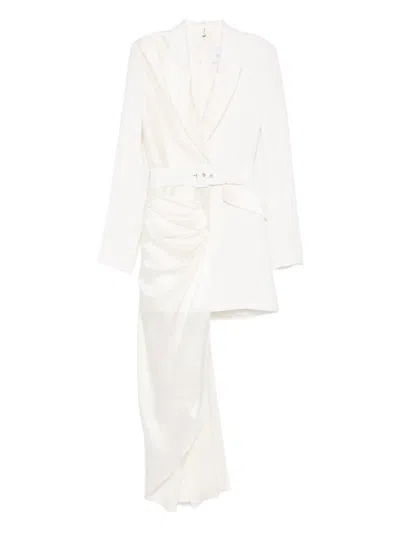 Silk Love & Lace Alexa Dress In White