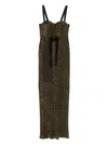 Silk Love & Lace Sequin Silk Maxi Dress