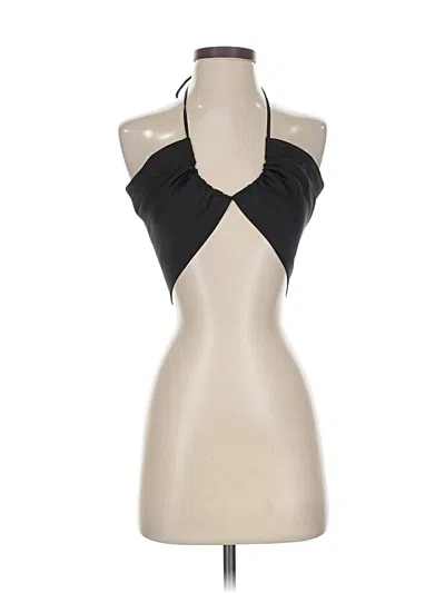 Pre-owned Silk Roads By Adriana Iglesias Bodysuit In Black