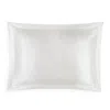 Silk Works Neutrals Lucinda Oxford  Pillowcase- Ivory In White