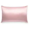 Silk Works Pink / Purple King Size  Pillowcase - Pink