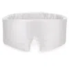 Silk Works White Ivory Eye Contouring Silk Sleep Mask In White