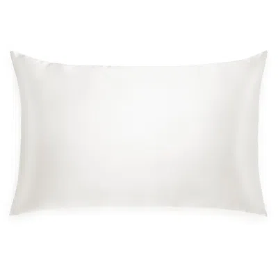 Silk Works White Ivory King Size  Pillowcase