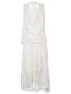 Silk95five Silk95 Five Worth Ave Silk Short Dress In White