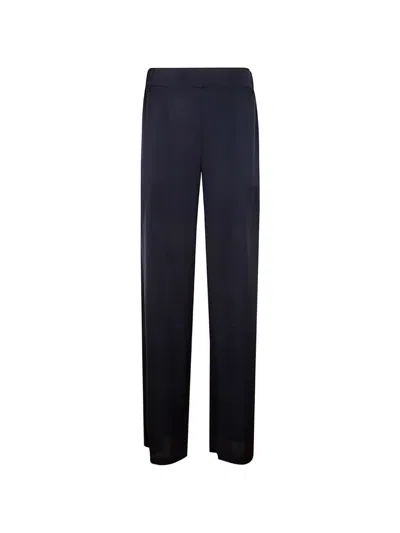 Silk95five Elasticated-waist Trousers In Blue