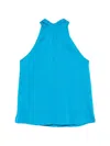 Silk95five Villette Silk Top In Blue