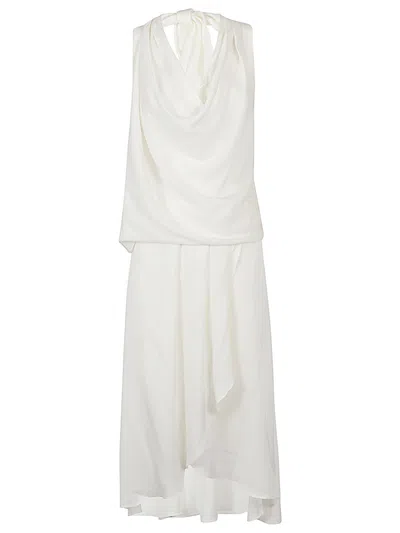 SILK95FIVE WOMEN WHITE WORTH AVE SILK SHORT DRESS, M LUXURY DRESSES FOR WOMEN DARVEYS