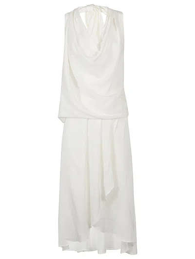 Silk95five White Worth Ave Silk Short Dress