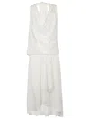 Silk95five Silk95 Five Worth Ave Silk Short Dress In White