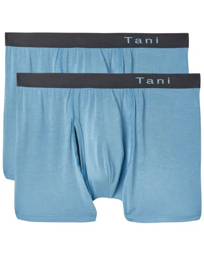Silkcut Set Of 2 Pouch Fly Boxer Brief In Blue