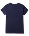 Silkcut V-neck T-shirt In Blue