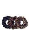 Silke London Hair Scrunchies - Leopard Tonal In Animal Print