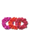 Silke London Hair Scrunchies - Poppy Pack In Pink And Orange