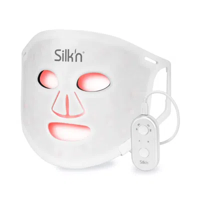 Silk'n - Led Face Mask 100 - Led Face Mask - Improve The Skin With Led Light Technology - Fda-cleare In White