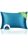 Silksilky 22momme 100% Mulberry Silk Envelope Pillowcase In Blue