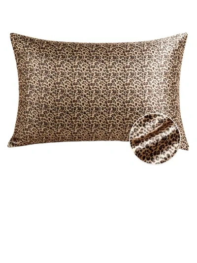 Silksilky Mulberry Silk Pillowcase In Leopard