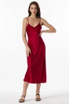 Silksilky Mulberry Silk Spaghetti Strap Long Nightgown
