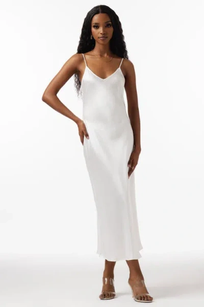 Silksilky Mulberry Silk Spaghetti Strap Long Nightgown