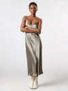 Silksilky Mulberry Silk Spaghetti Strap Long Nightgown