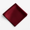 Silksilky Mulberry Silk Square Scarf In Burgundy