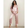 Silksilky Pajamas In Pink