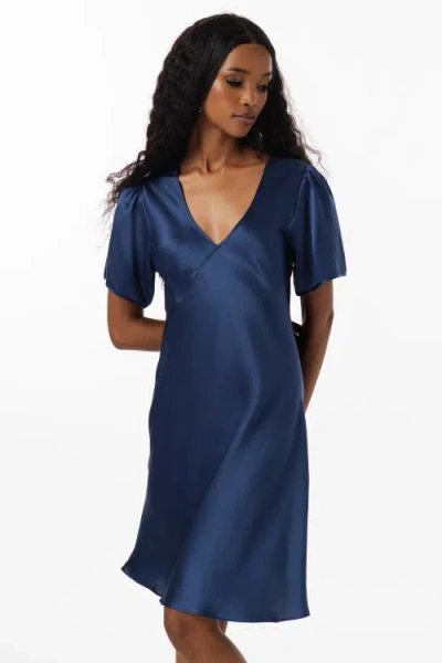 Silksilky Pure Silk Casual Smock Nightgown