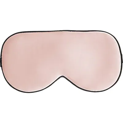 Silksilky Pure Silk Elastic Band Sleep Eye Mask In Pink